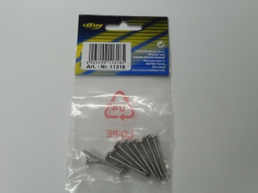 Carson CS-4 tapping screws 3x30 | 10 pieces #11318